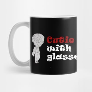 cute with glasses Mug